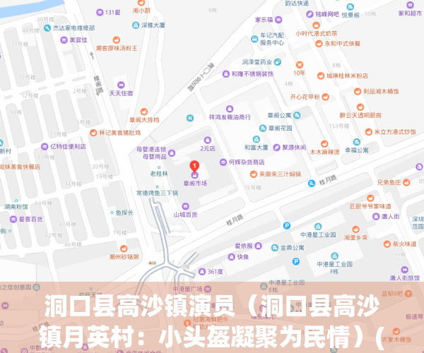 洞口县高沙镇演员（洞口县高沙镇月英村：小头盔凝聚为民情）(洞口县高沙镇的所有村名单)