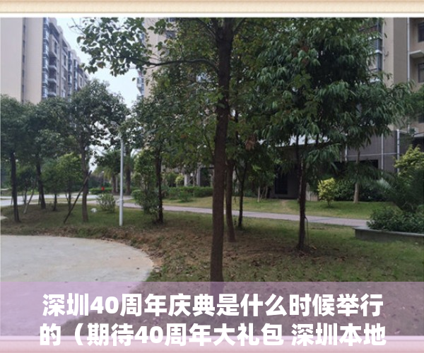 深圳40周年庆典是什么时候举行的（期待40周年大礼包 深圳本地股持续爆发）