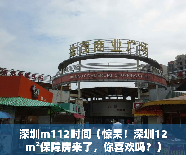 深圳m112时间（惊呆！深圳12m²保障房来了，你喜欢吗？）