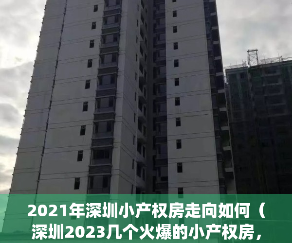 2021年深圳小产权房走向如何（深圳2023几个火爆的小产权房，值得看看）(2020深圳小产权房最新消息)