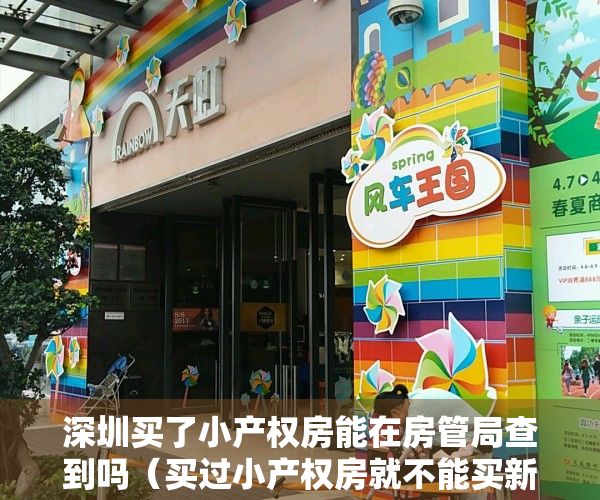 深圳买了小产权房能在房管局查到吗（买过小产权房就不能买新房？深圳打新太难了！）