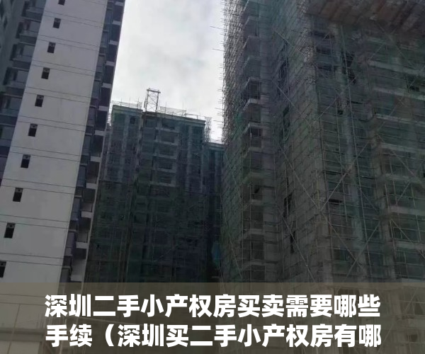 深圳二手小产权房买卖需要哪些手续（深圳买二手小产权房有哪些注意事项？）