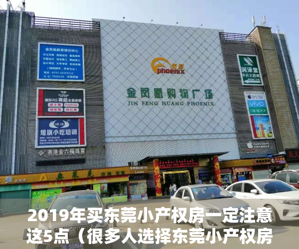 2019年买东莞小产权房一定注意这5点（很多人选择东莞小产权房到底有什么优势呢？）