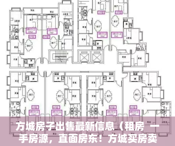 方城房子出售最新信息（租房  一手房源，直面房东！方城买房卖房租房，先看这里！）