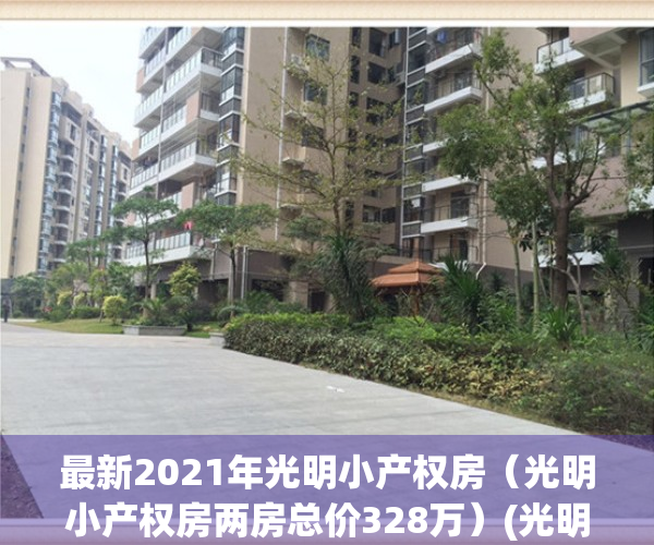 最新2021年光明小产权房（光明小产权房两房总价328万）(光明小产权房新楼盘)