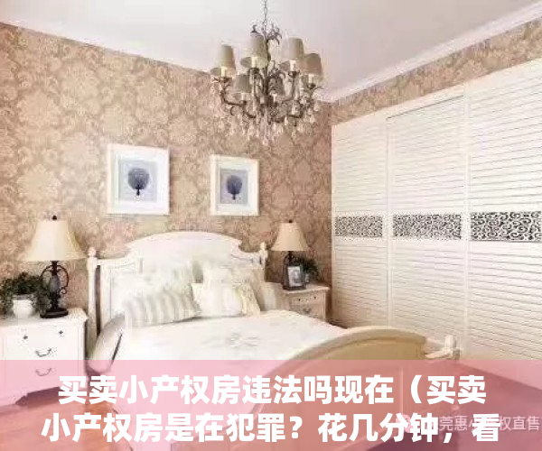 买卖小产权房违法吗现在（买卖小产权房是在犯罪？花几分钟，看完你就全明白了）