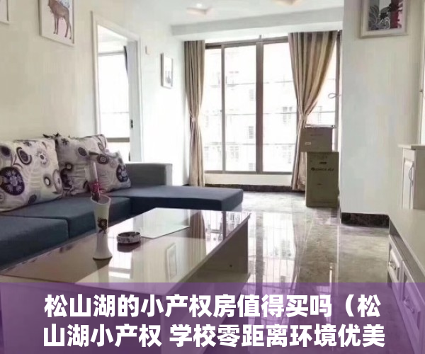 松山湖的小产权房值得买吗（松山湖小产权 学校零距离环境优美 特价3480）