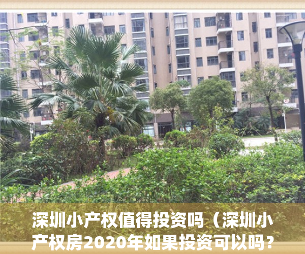 深圳小产权值得投资吗（深圳小产权房2020年如果投资可以吗？）(深圳小产权能买吗?有保障吗)