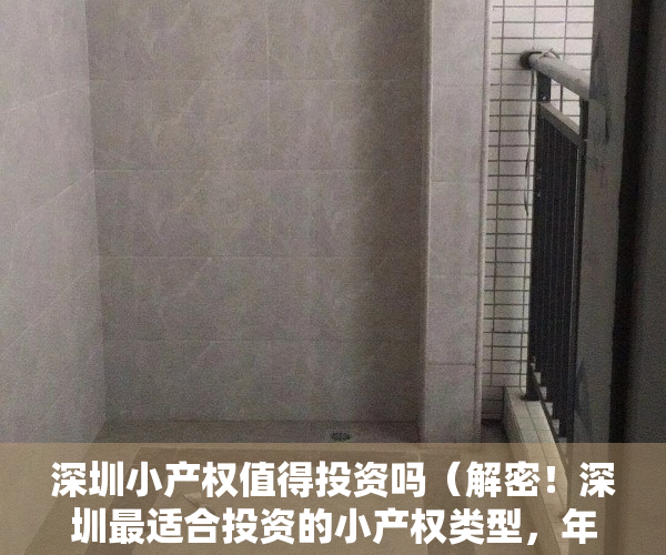 深圳小产权值得投资吗（解密！深圳最适合投资的小产权类型，年回报率30%，轻轻松松！）