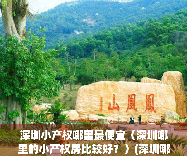 深圳小产权哪里最便宜（深圳哪里的小产权房比较好？）(深圳哪里小产权房最多)