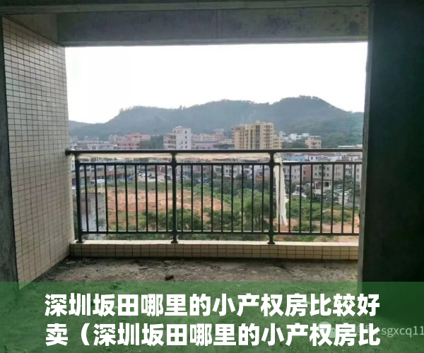 深圳坂田哪里的小产权房比较好卖（深圳坂田哪里的小产权房比较好？）