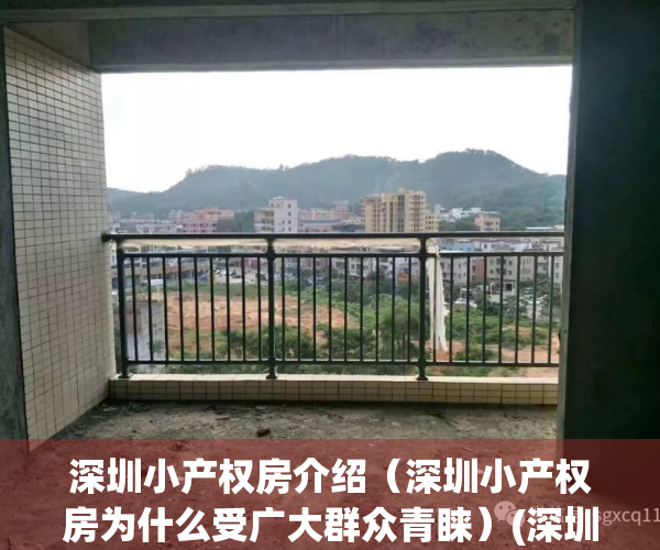 深圳小产权房介绍（深圳小产权房为什么受广大群众青睐）(深圳小产权房楼盘信息网)