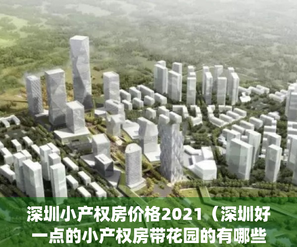 深圳小产权房价格2021（深圳好一点的小产权房带花园的有哪些？）(深圳小产权推荐)
