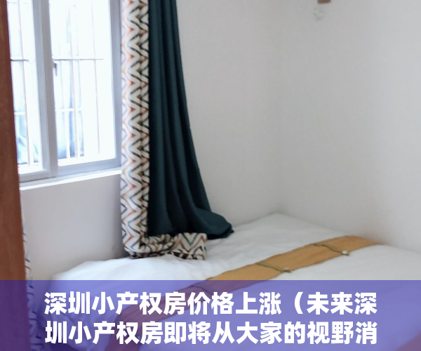 深圳小产权房价格上涨（未来深圳小产权房即将从大家的视野消失……）