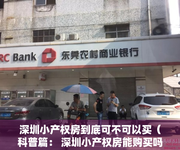 深圳小产权房到底可不可以买（科普篇： 深圳小产权房能购买吗）