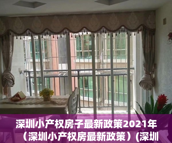 深圳小产权房子最新政策2021年（深圳小产权房最新政策）(深圳关于小产权房新政策)