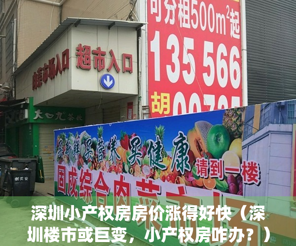 深圳小产权房房价涨得好快（深圳楼市或巨变，小产权房咋办？）(深圳小产权房子降价了吗)