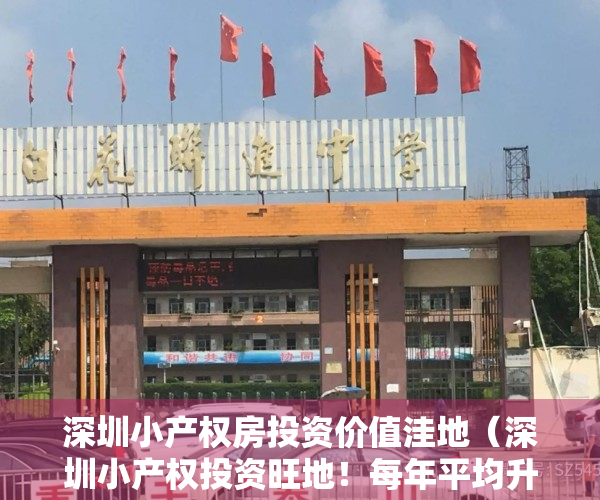 深圳小产权房投资价值洼地（深圳小产权投资旺地！每年平均升值40%，预算四十万就可入手！）