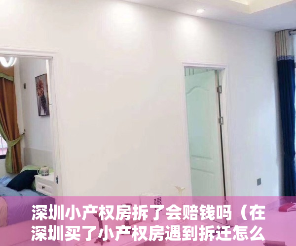 深圳小产权房拆了会赔钱吗（在深圳买了小产权房遇到拆迁怎么赔偿？）