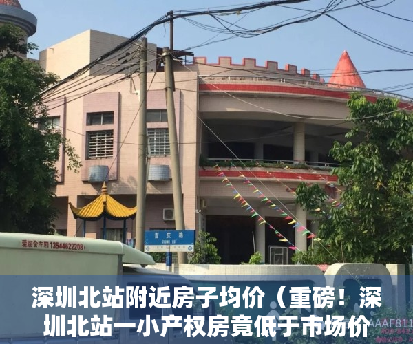 深圳北站附近房子均价（重磅！深圳北站一小产权房竟低于市场价25%清盘出售，可落户+大型停车场）