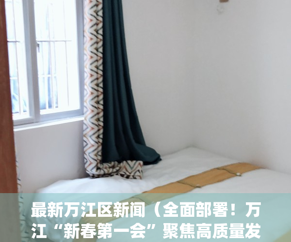 最新万江区新闻（全面部署！万江“新春第一会”聚焦高质量发展）(万江区区政府)