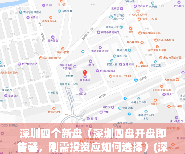 深圳四个新盘（深圳四盘开盘即售罄，刚需投资应如何选择）(深圳4盘)