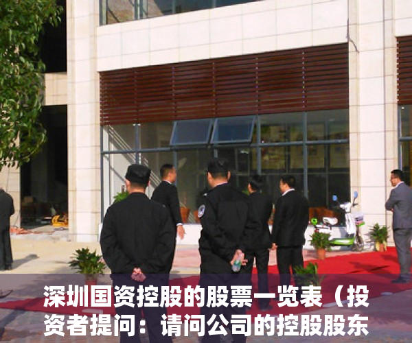 深圳国资控股的股票一览表（投资者提问：请问公司的控股股东深圳国资方面给公司业务层面有哪些具体的支持？）