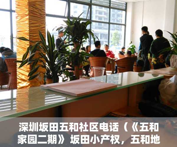 深圳坂田五和社区电话（《五和家园二期》 坂田小产权，五和地铁口，原始户型， 户型方正实用）