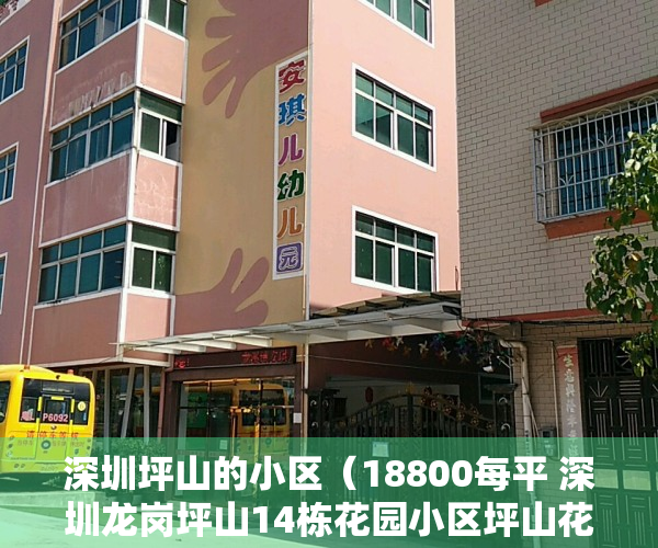 深圳坪山的小区（18800每平 深圳龙岗坪山14栋花园小区坪山花园双层地下停车库）