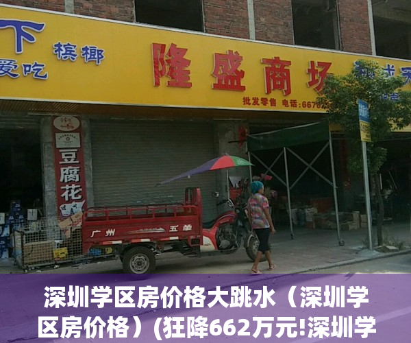 深圳学区房价格大跳水（深圳学区房价格）(狂降662万元!深圳学区房价格大跳水)