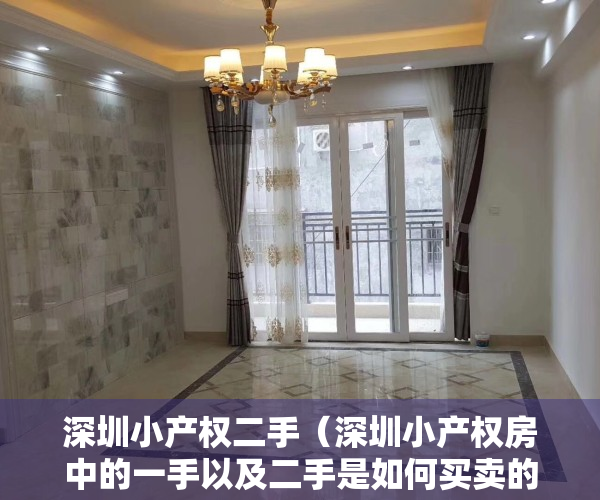 深圳小产权二手（深圳小产权房中的一手以及二手是如何买卖的呢？安全有保障吗？）