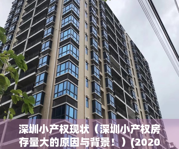 深圳小产权现状（深圳小产权房存量大的原因与背景！）(2020年深圳小产权现状)