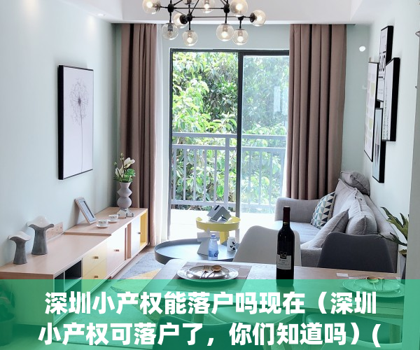 深圳小产权能落户吗现在（深圳小产权可落户了，你们知道吗）(深圳小产权能落户吗?)