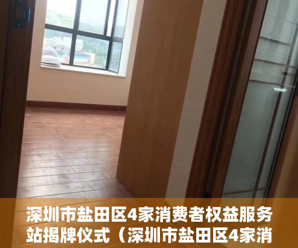 深圳市盐田区4家消费者权益服务站揭牌仪式（深圳市盐田区4家消费者权益服务站揭牌）