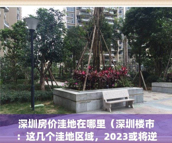 深圳房价洼地在哪里（深圳楼市：这几个洼地区域，2023或将逆袭！）(深圳房价逆天)