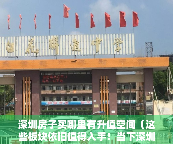 深圳房子买哪里有升值空间（这些板块依旧值得入手！当下深圳买房思路！）
