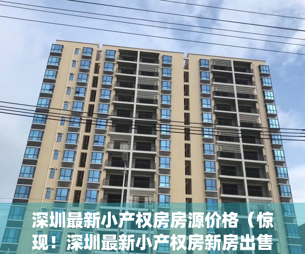 深圳最新小产权房房源价格（惊现！深圳最新小产权房新房出售！）(深圳小产权房价2020最新价格)