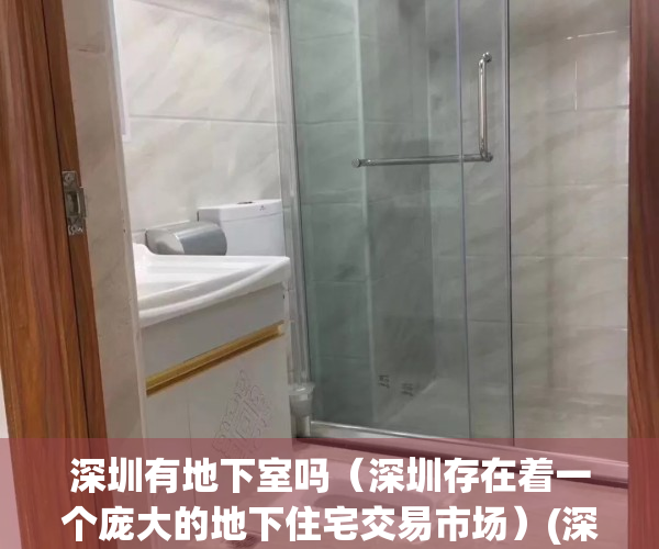 深圳有地下室吗（深圳存在着一个庞大的地下住宅交易市场）(深圳地下室多少钱一个月)