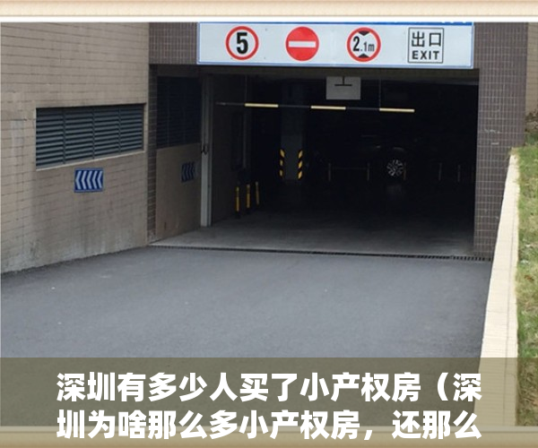 深圳有多少人买了小产权房（深圳为啥那么多小产权房，还那么多人买，深圳政府就不管？）