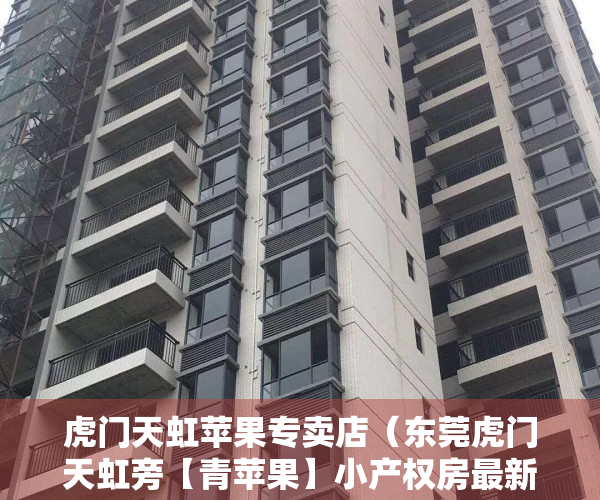 虎门天虹苹果专卖店（东莞虎门天虹旁【青苹果】小产权房最新开盘 产权70年 均价5880元）