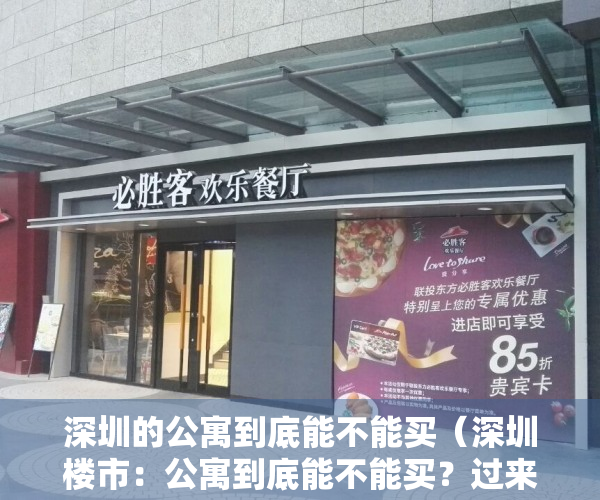 深圳的公寓到底能不能买（深圳楼市：公寓到底能不能买？过来人经验告诉你）