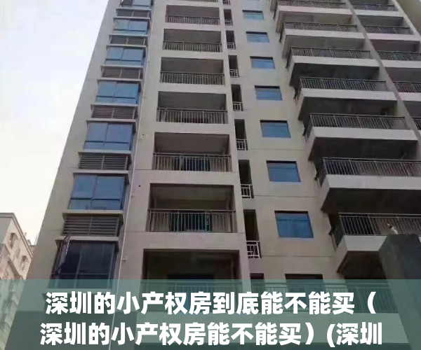 深圳的小产权房到底能不能买（深圳的小产权房能不能买）(深圳的小产权房敢买吗)