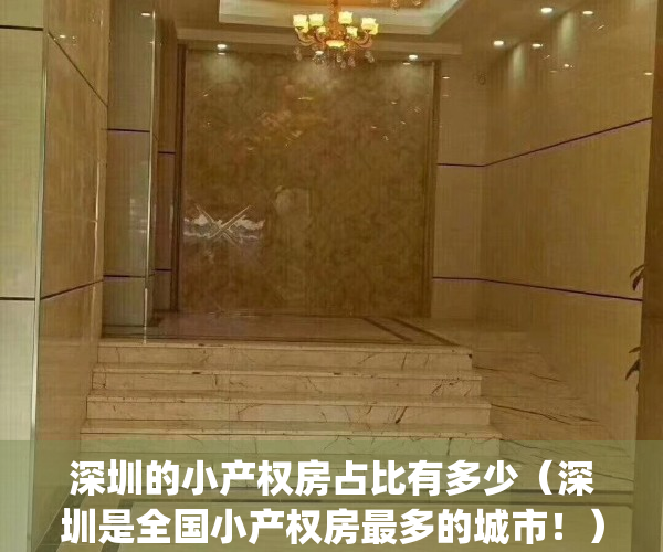 深圳的小产权房占比有多少（深圳是全国小产权房最多的城市！）(深圳小产权房总数量)