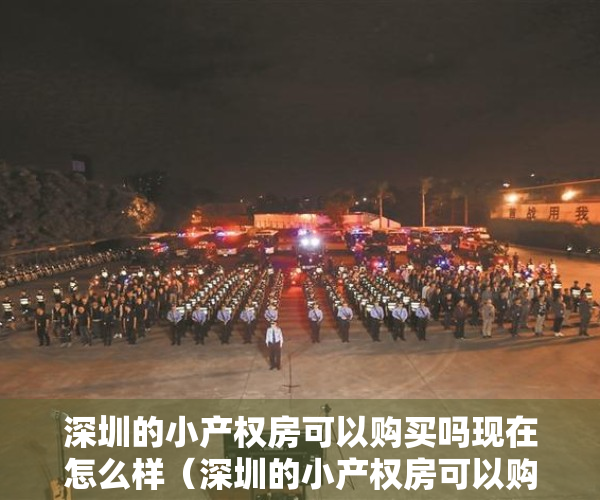 深圳的小产权房可以购买吗现在怎么样（深圳的小产权房可以购买吗？）