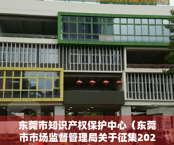 东莞市知识产权保护中心（东莞市市场监督管理局关于征集2023年知识产权资助项目申报通知）