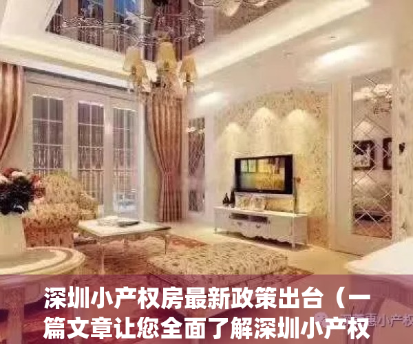 深圳小产权房最新政策出台（一篇文章让您全面了解深圳小产权房）(深圳小产权的政策)