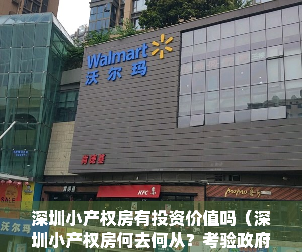 深圳小产权房有投资价值吗（深圳小产权房何去何从？考验政府智慧）(深圳小产权房值得投资吗)