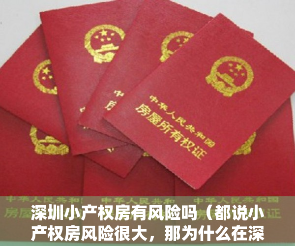 深圳小产权房有风险吗（都说小产权房风险很大，那为什么在深圳还是这么多人选择呢？）