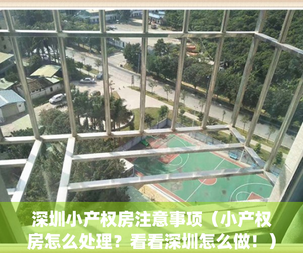 深圳小产权房注意事项（小产权房怎么处理？看看深圳怎么做！）(深圳小产权房购买须知)