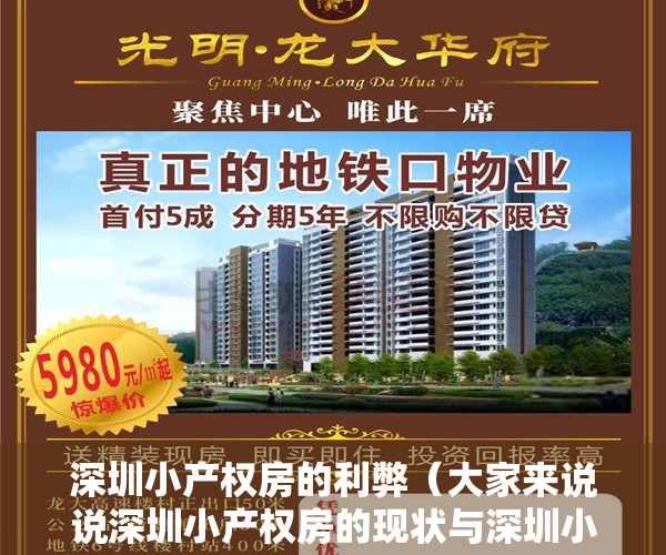 深圳小产权房的利弊（大家来说说深圳小产权房的现状与深圳小产权房的将来）